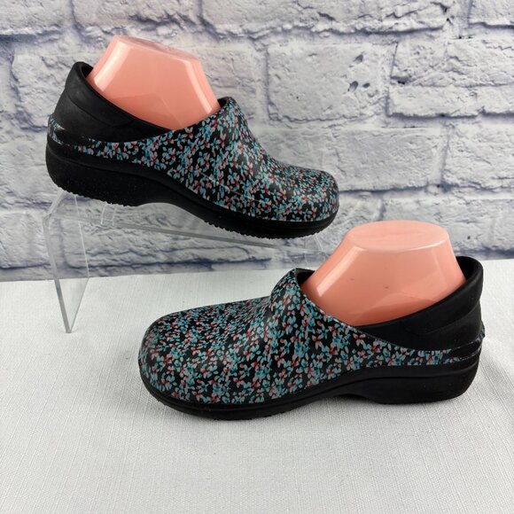 Crocs Women's 9 Neria Pro Triple Comfort Floral Slide-on Rubber Clogs - Picture 5 of 14